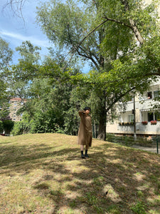 persimmon tannin dyeing technique cotton dress